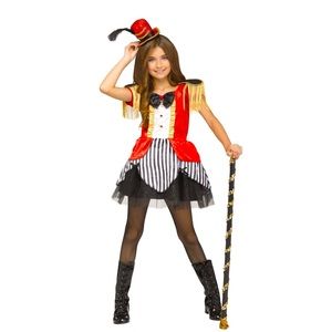 Girls Ringmaster circus costume